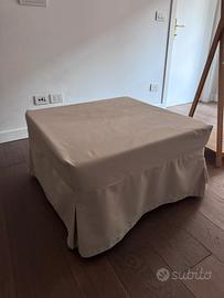 Pouf ikea con letto estraibile