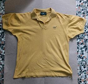 Polo Vintage Henry Cotton's  gialla senape tg L