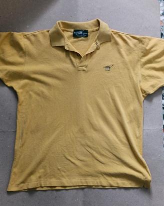 Polo Vintage Henry Cotton's  gialla senape tg L