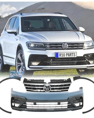PARAURTI ANTERIORE VOLKSWAGEN VW TIGUAN 16-20 LOOK