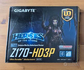 Scheda Madre Gigabyte GA-Z170-HD3P ATX