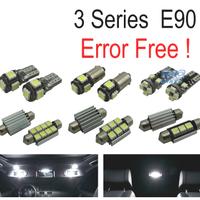 KIT 17 LAMPADE LED INTERNE BMW SERIE 3 E90 SEDAN 3