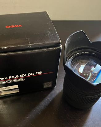 Sigma 17-50 f2.8 attacco nikon e samyang 8mm f3.5