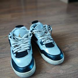 Scarpe Jordan 4 retro platinum gold,numero 35