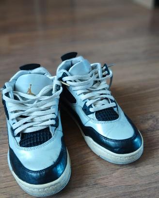 Scarpe Jordan 4 retro platinum gold,numero 35