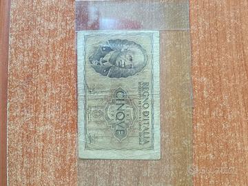 5 LIRE REGNO D'ITALIA 