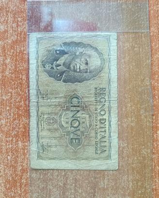 5 LIRE REGNO D'ITALIA 