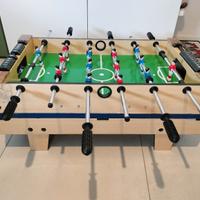 Calcetto + biliardo +hockey da tavolo + ping pong