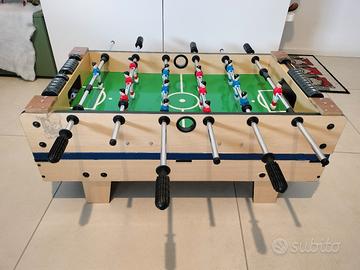 Calcetto + biliardo +hockey da tavolo + ping pong