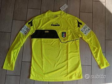 Divisa Arbitro Calcio Diadora Gialla Mis. M 17/18