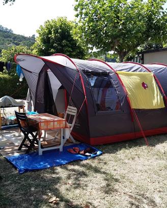 Tenda da campeggio+attrezzatura