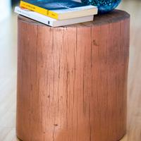 Tronco da arredamento o come comodino