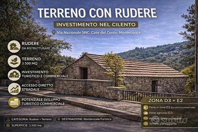 Rustico con terreno edificabile