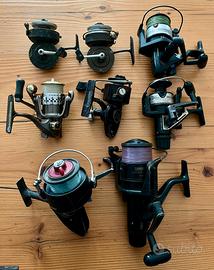 Mulinelli da pesca vintage