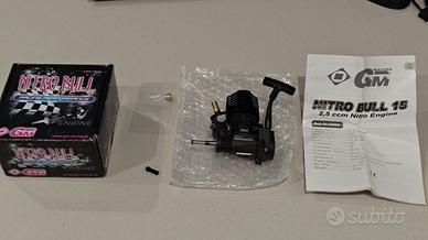 Motore Auto a Scoppio Graupner Nitro Bull GM 1:10