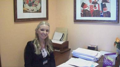 Pulizie, commessa o receptionist