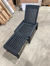 Lettino in resina Orfeo