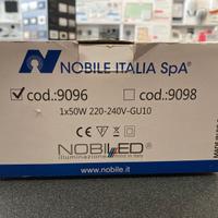 Faretti quadrati da incasso in gesso NOBILE 9096