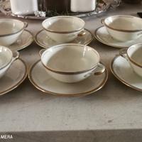 Servizio tazze da brodo vintage Bavaria