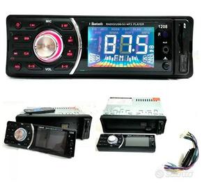 Stereo Auto Bluetooth Autoradio FM-AM 12V Ingresso