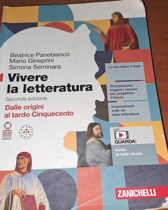 libro di letteratura italiana 