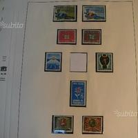Foglio francobolli Repubblica Italiana anno 1963