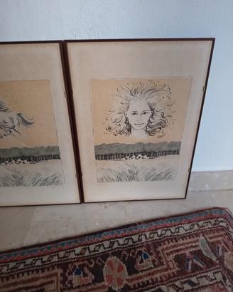 2 litografie 