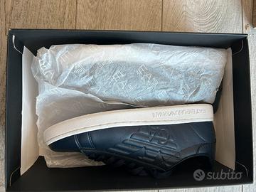 EA7 Emporio Armani UNISEX - Sneakers basse - navy