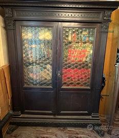 Librerie e cantone stile antico