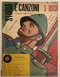STORIA E CANZONI Prima Raccolta Publidisco 1960
