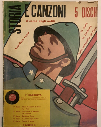STORIA E CANZONI Prima Raccolta Publidisco 1960