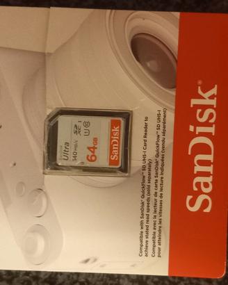 scheda memoria nuova 64GB