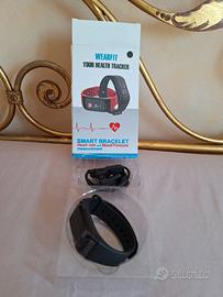 Smart bracelet wearfit nero multifunzione 