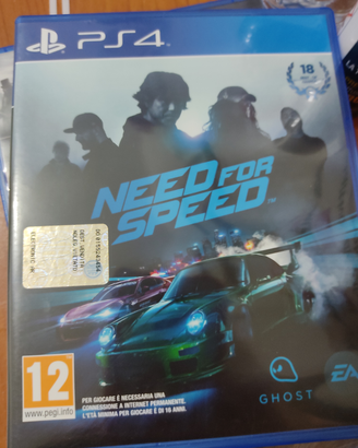 Need for Speed ps4