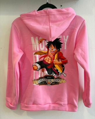Felpa One Piece – Monkey D. Luffy Rosa