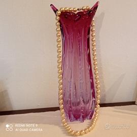 Collana Lunga Vintage Perle Artificial cm.50