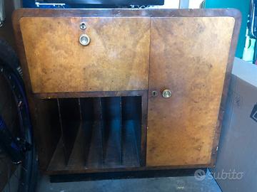 Mobile stereo vintage vinili giradischi