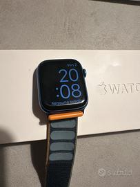 Apple Watch 7 45mm blue alluminium LTE/cellular