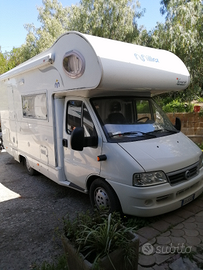 Camper FIAT DUCATO 2800 JTD mansardato 6 POSTI