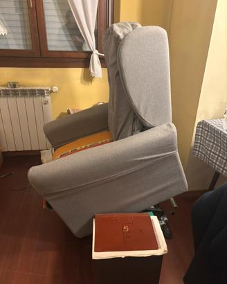 Poltrona eletrica con ruote