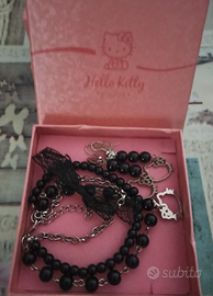 Set braccialetto più orecchini Hello Kitty origina