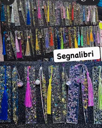 segnalibri in resina