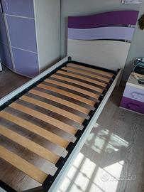 Letto 1 piazza giessegi da bimba