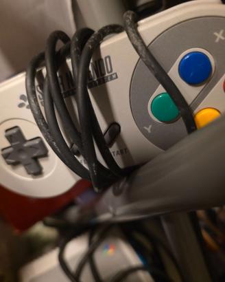 Nintendo mini console con giochi super mario world
