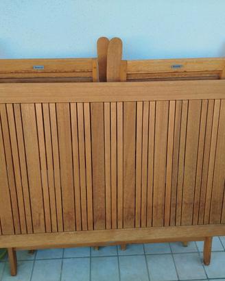 Tavolo California 120x70 + 2 poltrone