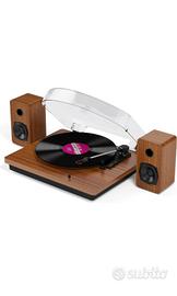 Giradischi in vinile a 3 velocità 