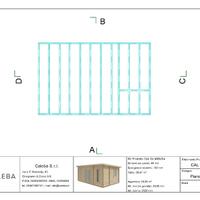 Casetta in legno nuova