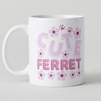 Tazza Personalizzata + Nome Tuo Furetto Gatto & C.