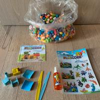 Set Playcorn mattoncini di amido di mais