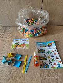 Set Playcorn mattoncini di amido di mais